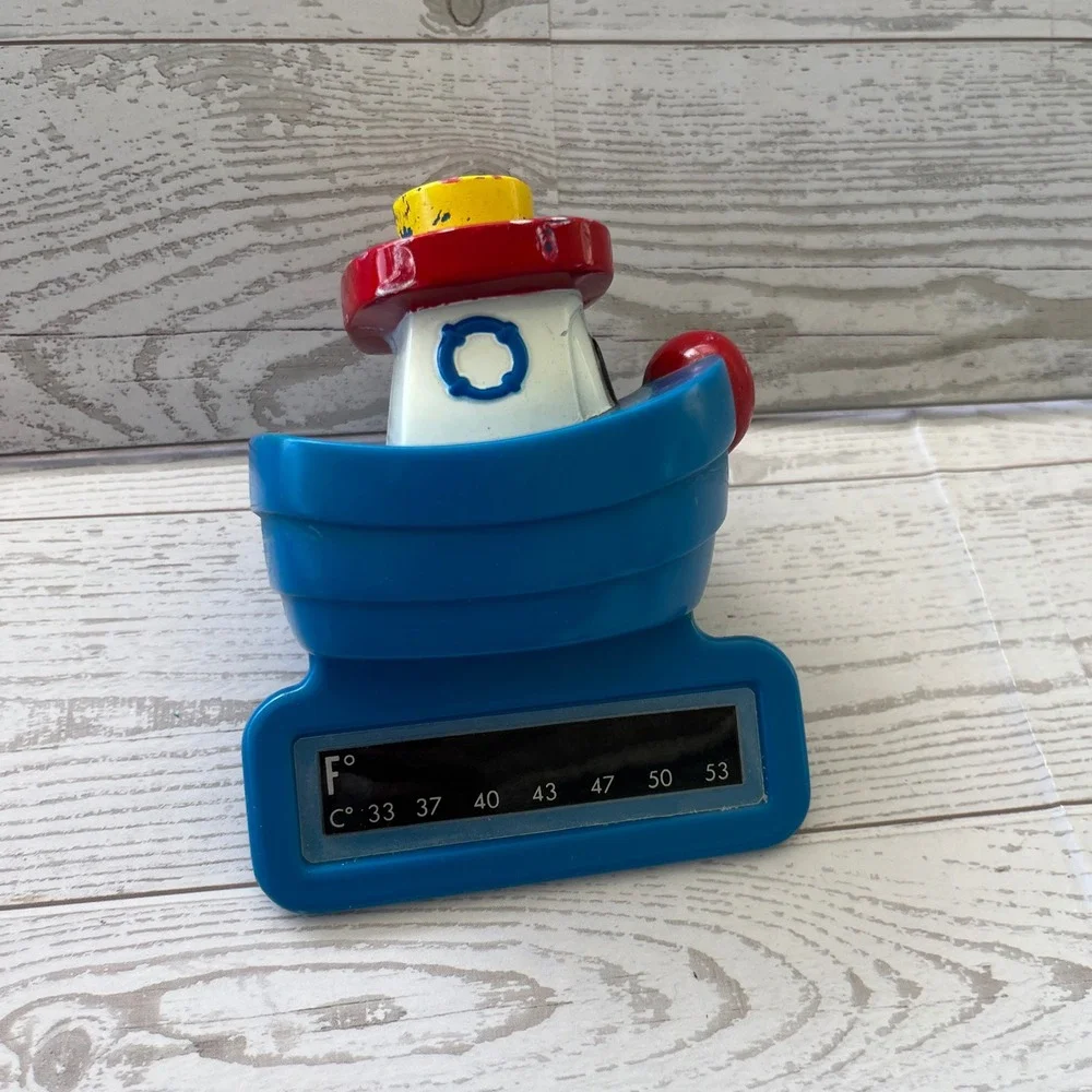 VTG 1999 Safety 1st Tugboat Baby Bath Water Thermometer NOT WORKING